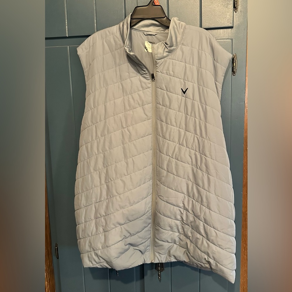 Callaway Gray Quilted Vest